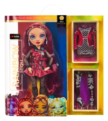 Picture of Rainbow High Fashion Doll Burgundy Series 4