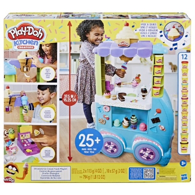 Picture of Play-Doh Kitchen Creations Ultimate Ice Cream Truck Toy Playset