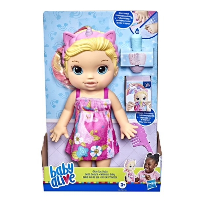 Picture of Baby Alive Glam Spa Baby Doll Unicorn