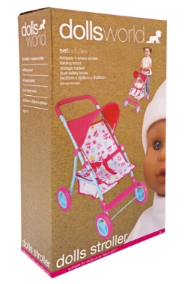 Picture of Dolls World Deluxe Stroller 8185