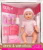 Picture of Dolls World Drink and Wet Olivia 38cm