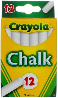 Picture of Crayola Children's White Chalk 12 Count