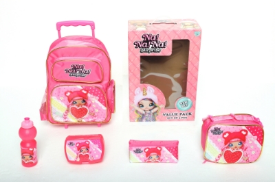 Picture of MGA LoL Na!Na!Na! Surprise 5-in-1 Value Pack Trolley Bag with Accessory 16"