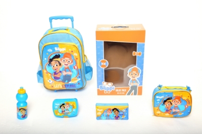 Picture of Blippi 5-in-1 Value Set Trolley Bag with Accessory 18"