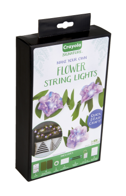 Picture of Crayola DIY String Lights Kit Flower Lights