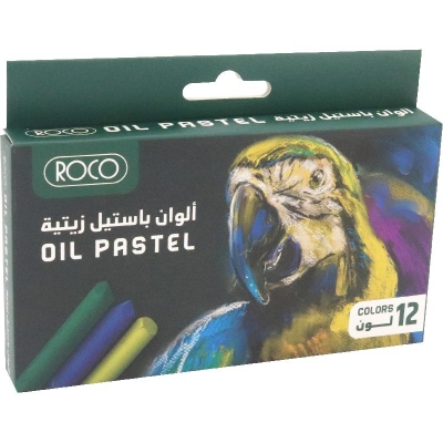 Picture of Roco Basic Color Oil Pastel Assorted Color 12 Colors