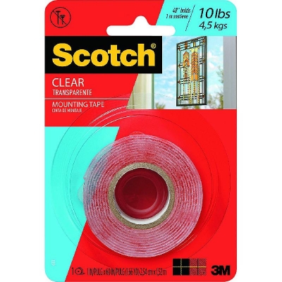 Picture of Roco 3M Scotch 4010 Mounting Roll Heavy Duty 1" X 60" Clear