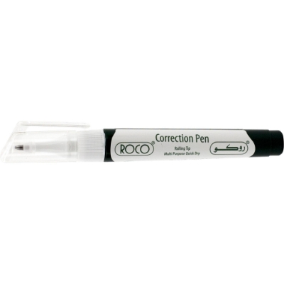 Picture of Roco Correction Pen Rollerball White 1 mm