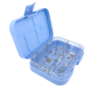 Picture of Tiny Wheel Bento Box Baby Blue 6 Compartments