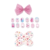 Picture of Hot Focus Dazzle Nails & Hair Bow Clip - Nail Stickers (Ballerina)