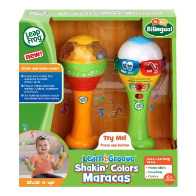 Picture of LeapFrog Learn & Groove Shaking Colours Maracas Bilingual - 2 Pieces