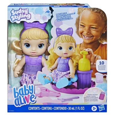 Picture of Baby Alive Sudsy Styling Blonde Hair