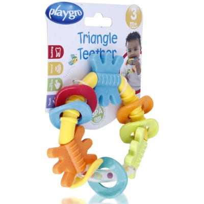 Picture of Play Gro Triangle Rattle Gn New Design