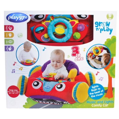 Picture of Play Gro Music and Lights Comfy Car - Red
