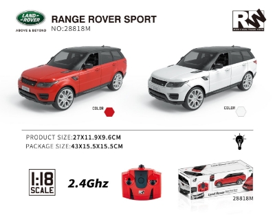 Picture of RW Range Rover Sport 1:18 Scale Remote Control Car